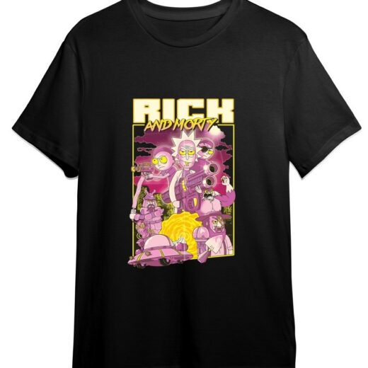 Футболка PrintBro Rick and Morty Art.021