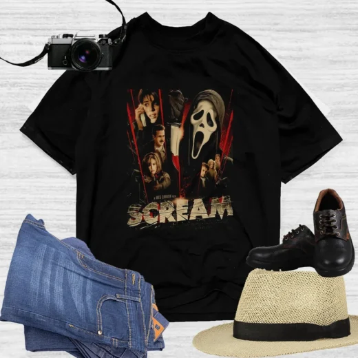 Футболка PrintBro жахів Scream Art.001