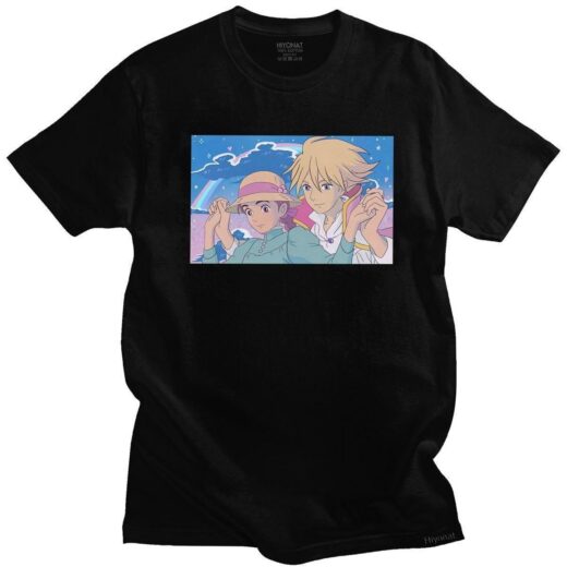 Футболка PrintBro Ходячий замок (Howl's Moving Castle)