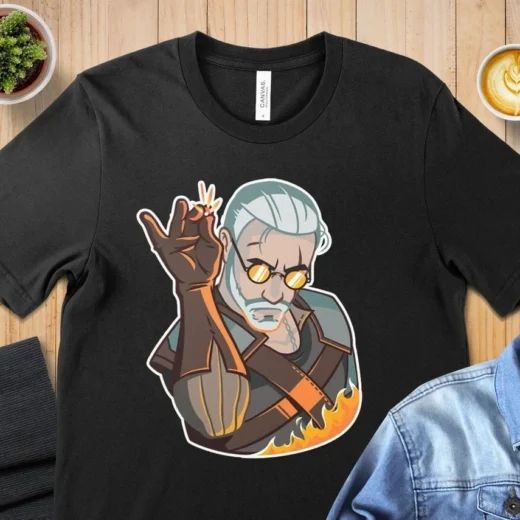 Футболка PrintBro The Witsher 3 Art.004