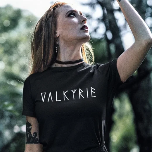 Футболка PrintBro Valkyrie Viking Art.001