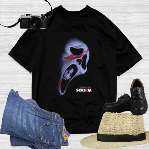 Футболка PrintBro Ghost Face Scream Art.002