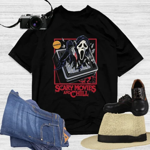 Футболка PrintBro Ghost Face Scream Art.004
