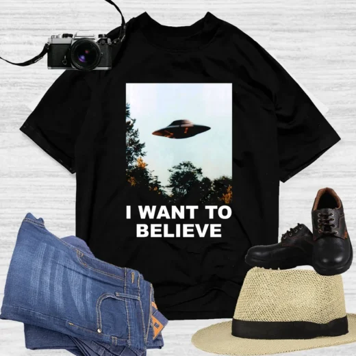 Футболка PrintBro Секретні матеріали - I Want To Believe