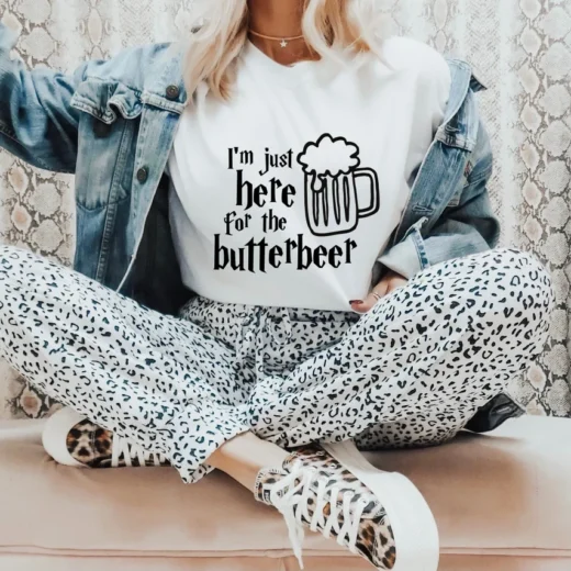 Футболка PrintBro I'm Just Here For The Butterbeer