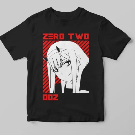 Футболка PrintBro Darling in the Franxx код 002 Zero Two Art.003