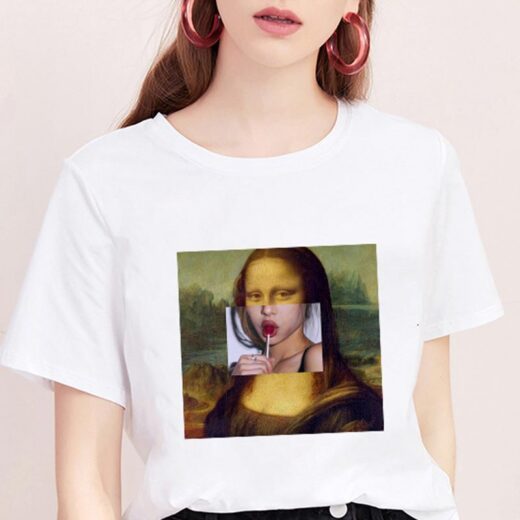 Футболка PrintBro Мона Ліза Art.002