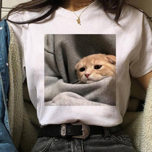 Футболка PrintBro з котиком