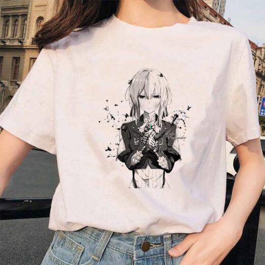 Футболка PrintBro Вайолет Евергарден Art.008