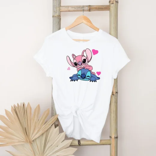 Футболка PrintBro Stitch and Angel Art.002