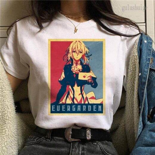 Футболка PrintBro Вайолет Евергарден Art.011