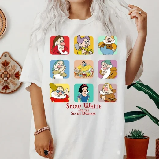Футболка PrintBro Disney Білоснежка та сім гномів Art.001