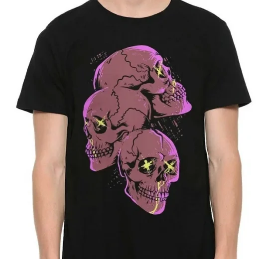 Футболка PrintBro Черепа/Skulls