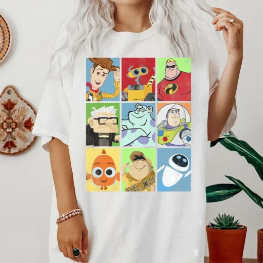 Футболка PrintBro Disney Pixar Epic Boxed Up Line Up