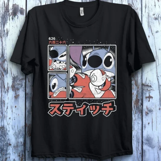 Футболка PrintBro Stitch Art.004