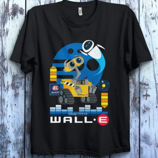 Футболка PrintBro Wall-E and Eve