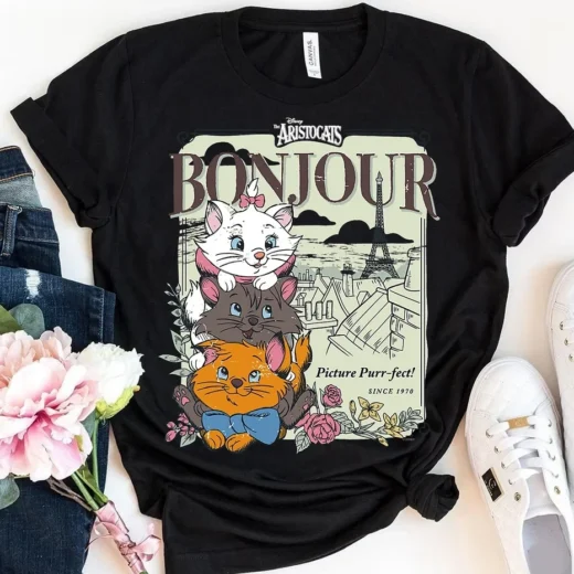 Футболка PrintBro Коти-аристократи - Марі Art.004