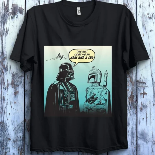 Футболка PrintBro з коміксами Дарта Вейдера та Боби Фетта