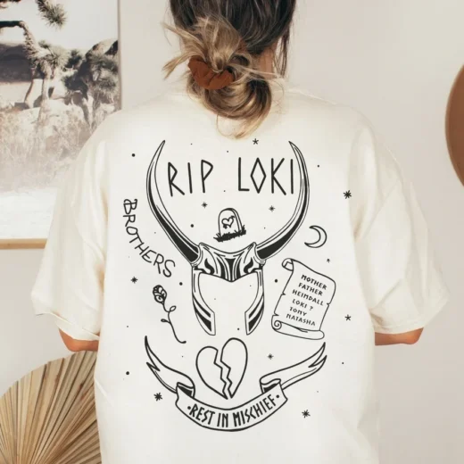 Футболка PrintBro RIP Loki