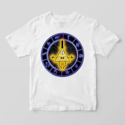 Футболка PrintBro Білл Шифр. Гравити Фолз Art.001