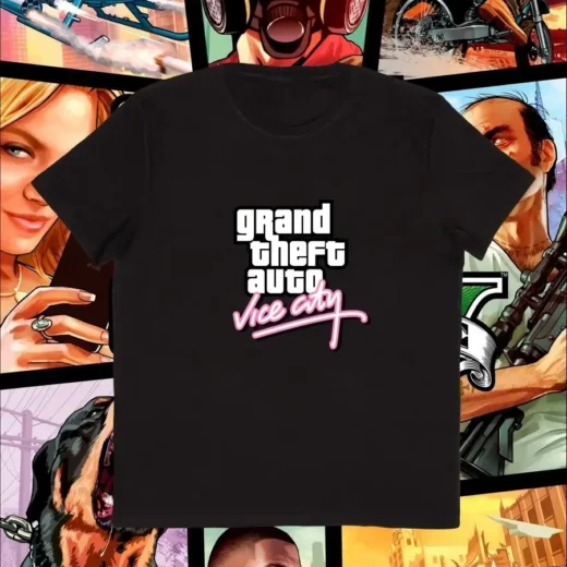 Футболка PrintBro Grand Theft Auto: Vice City Art.001
