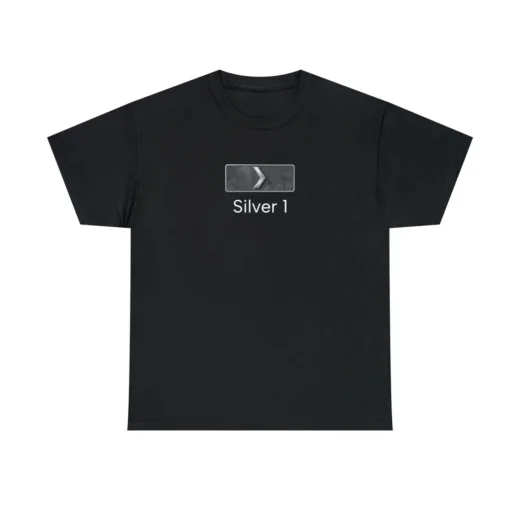 Футболка PrintBro CS GO Silver 1 rank