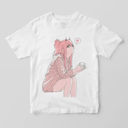 Футболка PrintBro Darling in the Franxx Zero Two unisex Art.001