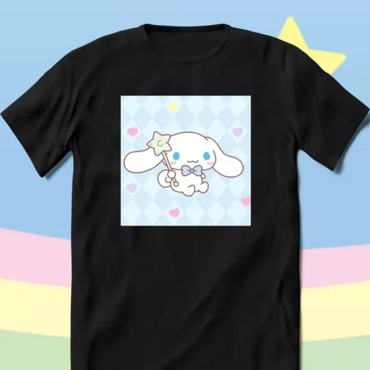 Футболка PrintBro Hello Kitty Синнаморол Куромі unisex Art.001