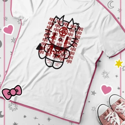 Футболка PrintBro Hello Kitty unisex Art.005