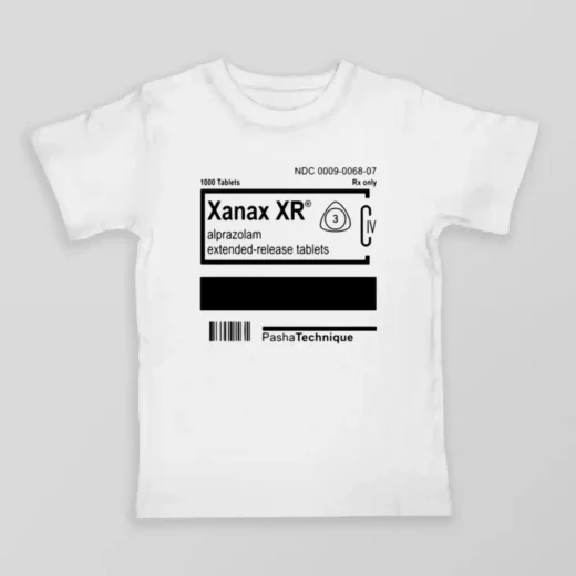 Футболка PrintBro XANAX. Паша Технік