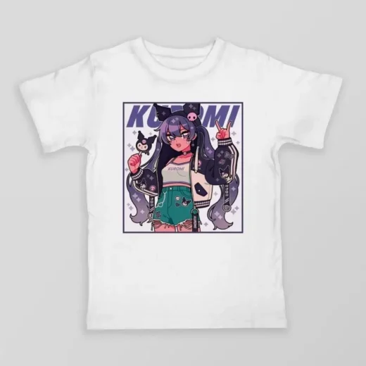 Футболка PrintBro Hello Kitty Kuromi unisex