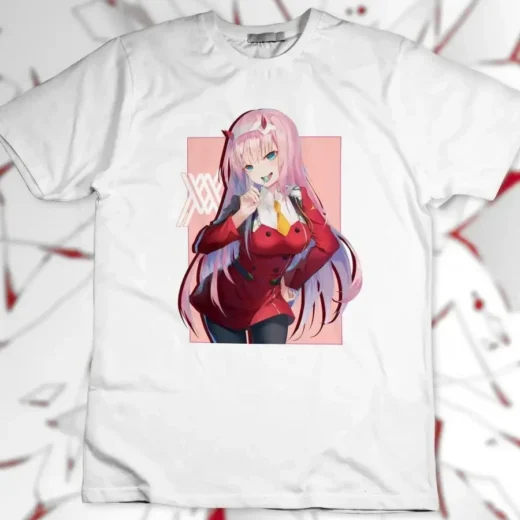 Футболка PrintBro Darling in the Franxx Zero Two unisex Art.011
