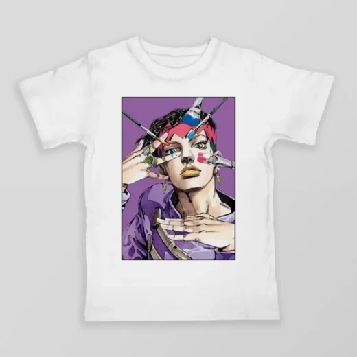 Футболка PrintBro ДжоДжо - Рохан Кишені unisex Art.002