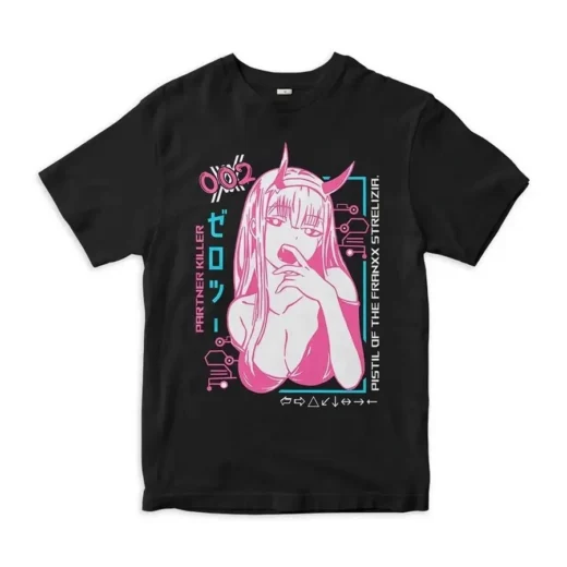 Футболка PrintBro Darling in the Franxx Zero Two unisex Art.015