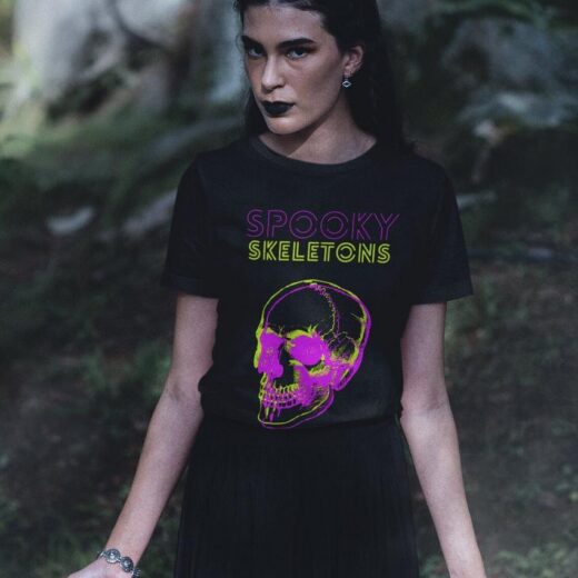 Футболка PrintBro Spooky Skeletons