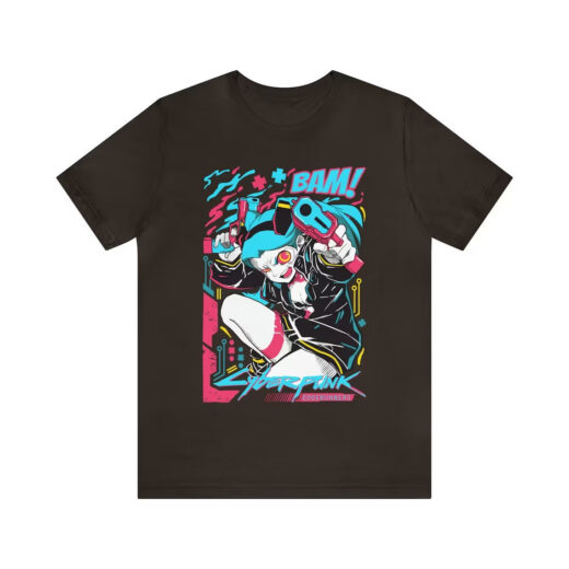 Футболка PrintBro Кіберпанк: Втеча Art.003