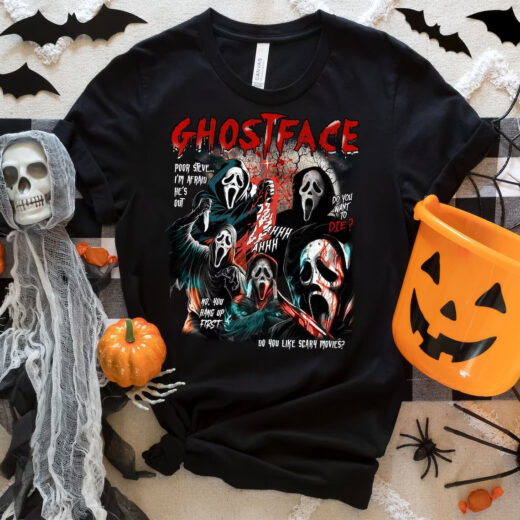 Футболка PrintBro Ghostface Art.002
