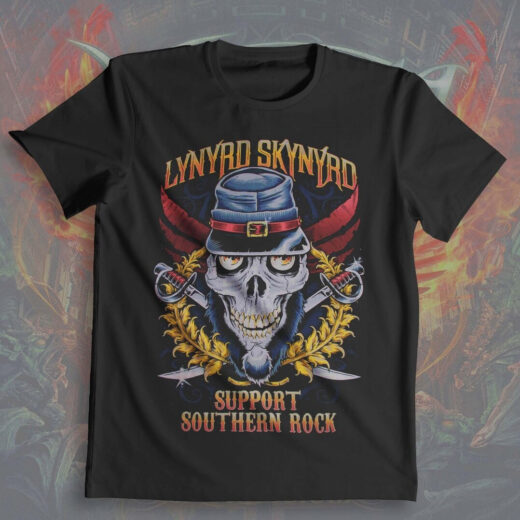 Рок футболка PrintBro Lynyrd Skynyrd Art.001
