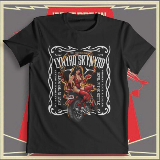 Рок футболка PrintBro Lynyrd Skynyrd Art.002
