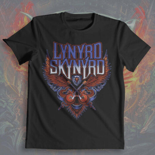 Рок футболка PrintBro Lynyrd Skynyrd Art.003