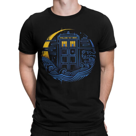 Футболка PrintBro Доктор Хто Police Box
