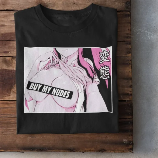 Футболка PrintBro Hentai Ahegao Art.004