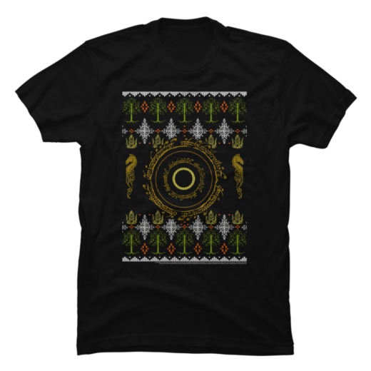 Футболка PrintBro The Lord Of The Rings Ugly Sweater unisex