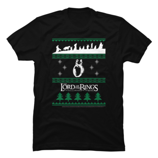 Футболка PrintBro The Lord Of The Rings Ugly Christmas Sweater
