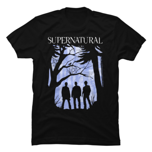 Футболка PrintBro Supernatural Silhouettes unisex