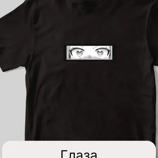 Футболка PrintBro з принтом анімеч