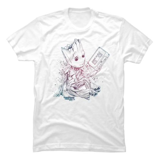 Футболка PrintBro Groot Art.003