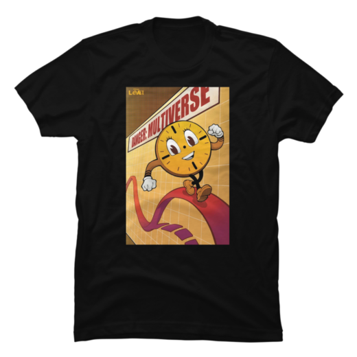 Футболка PrintBro Loki: Miss Minutes Multiverse