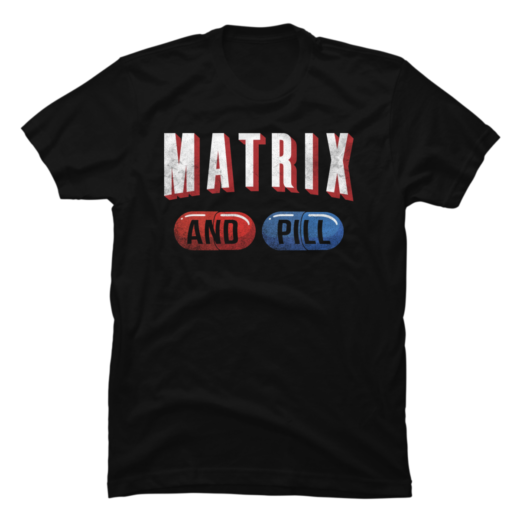 Футболка PrintBro Matrix and Pill