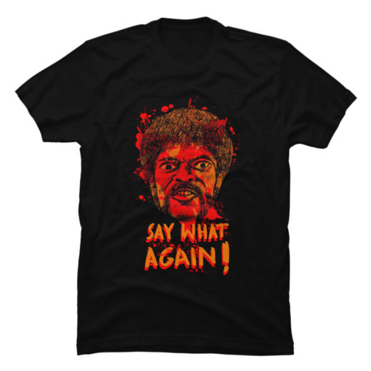 Футболка PrintBro Pulp Fiction Say wahat again!